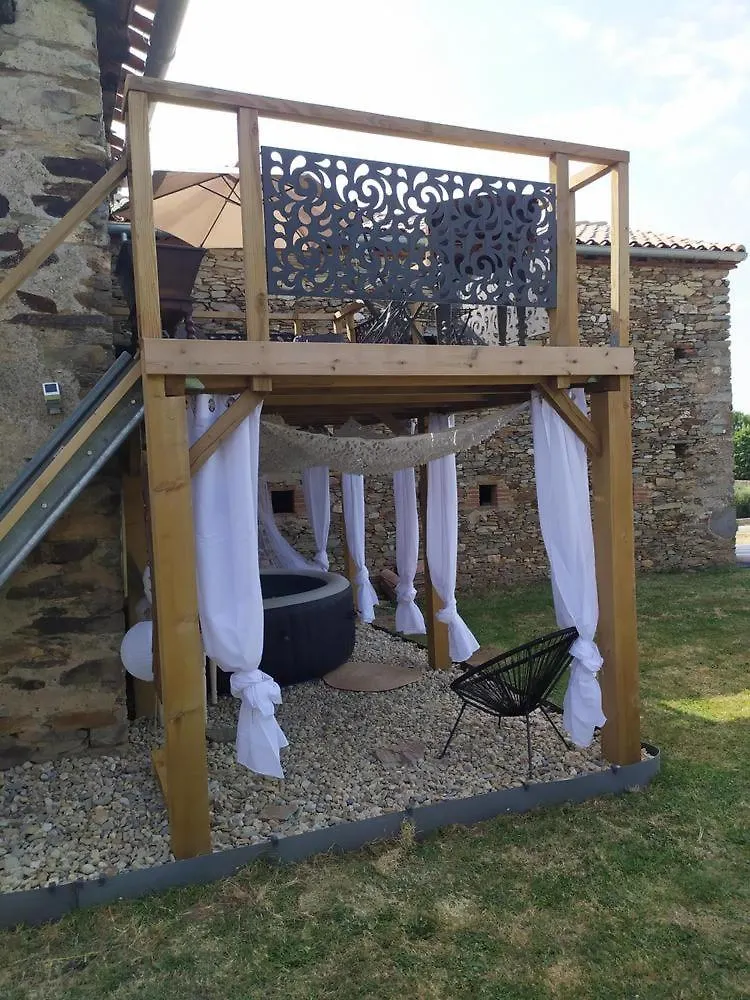 Gite Nougaro 2 Pers Private Spa Ouvert A L'Annee Saussenac 度假居